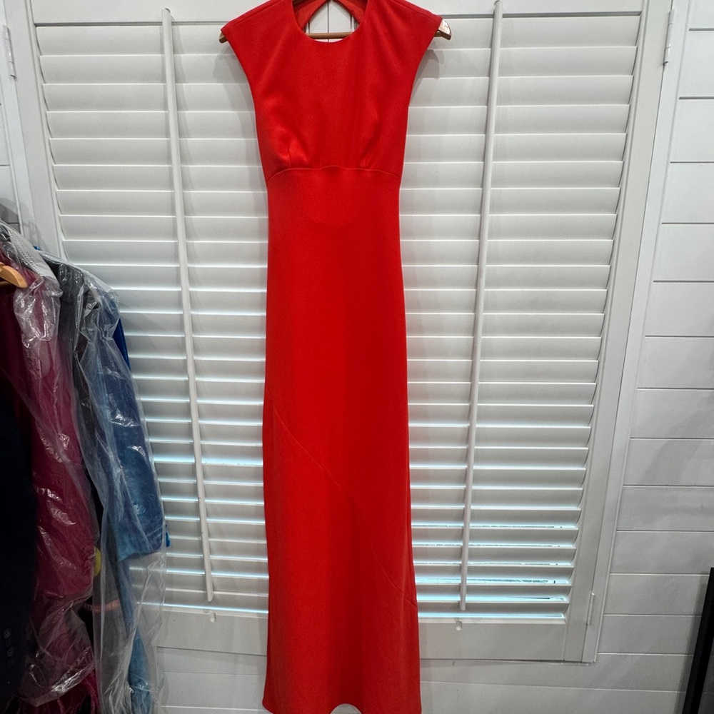 Alexander Wang Vibrant Red Maxi Dress